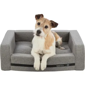 CityStyle HOME Edition Sofa, luksusowa kanapa dla psów, jasnoszara 60 x 50 cm